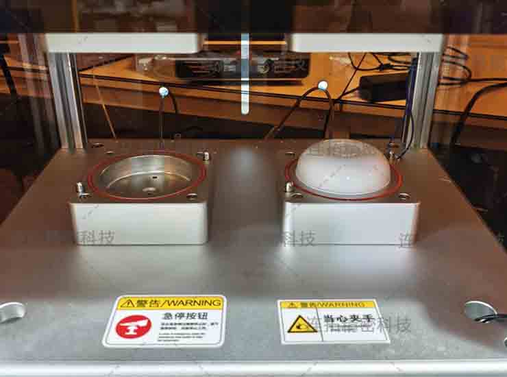 连拓精密辅食搅拌头 IP65 防水气密性检测仪（治具实拍）.jpg